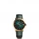 Piaget Altiplano 六十周年系列腕錶40 毫米,18K金錶殼,藍寶石水晶底蓋銹綠色錶盤,金質時標搭載伯爵製1203P超薄自動上鏈機芯,厚3毫米機芯寶石數:25振頻:每小時21600次動力儲存:約44小時細節修飾:環形日內瓦波狀飾紋, 磨光圓紋主夾板, 倒角錶橋, 藍鋼螺絲,金質擺陀刻有代表伯爵的「P」字母標誌功能: 時、分,日子顯示設於3時位置銹綠色鱷魚皮錶帶,搭配18K玫瑰金針扣式錶釦限量260枚,2017年4月於伯爵專賣店發售G0A42052 台幣參考價格800,000元