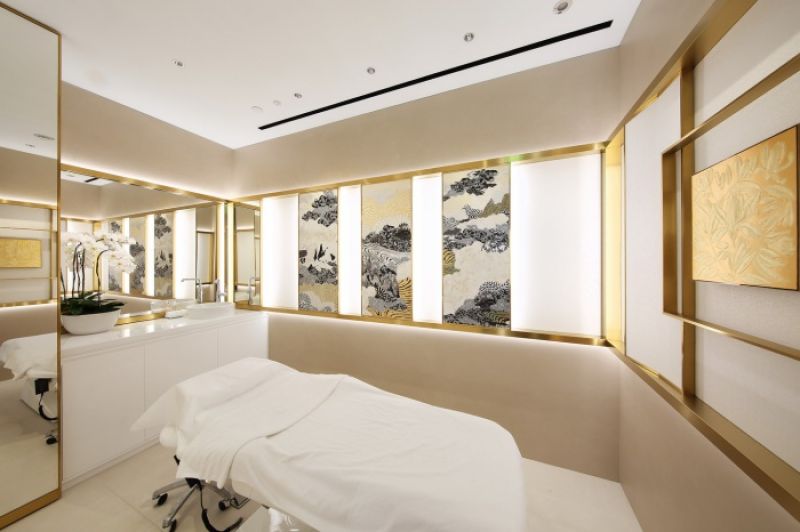 Chanel台北101化妝品精品店 護膚空間