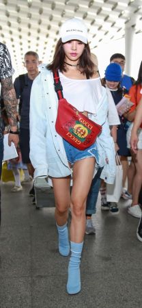 蔡依林 背帶 Gucci Coco Capitan 系列腰包