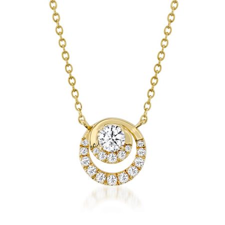 Optima鑽石項鍊,鑽石總重0.38ct 售價$85,000