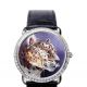 Ronde Louis Cartier美洲豹火金工藝腕錶