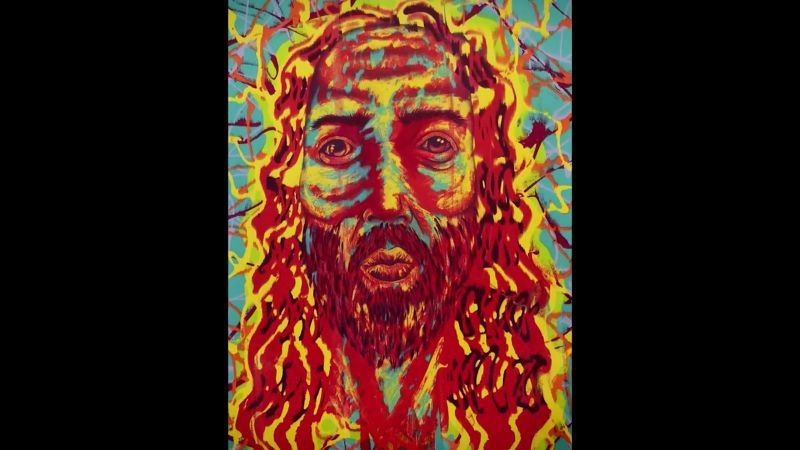 我希望看到畫的人,能感受到神的目光,並且知道祂全然接受你這個人。