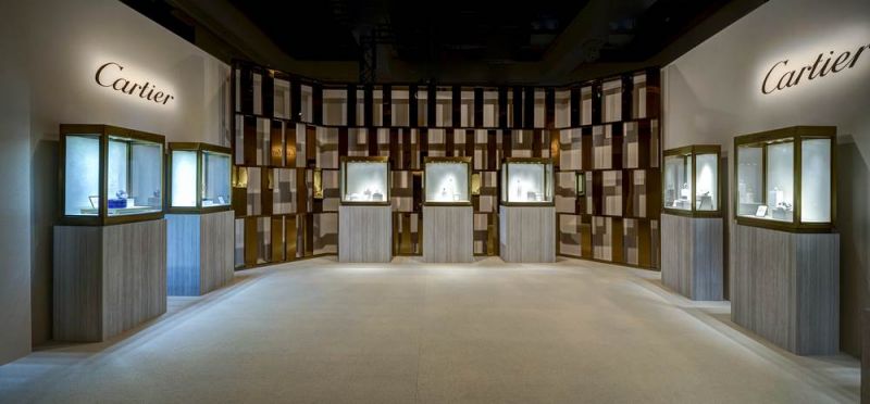 2017 卡地亞珍稀時刻腕錶展-頂級珠寶展區