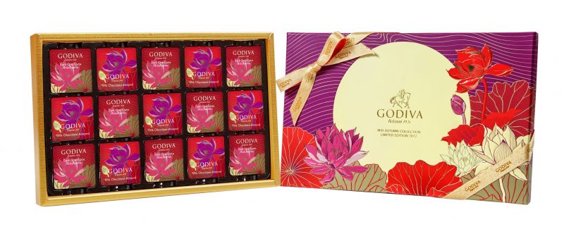 GODIVA中秋節片裝巧克力禮盒15片裝NT$900