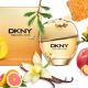 「DKNY花蜜之戀香水」前味是新鮮葡萄柚、甜橙與清新的黃色小蒼蘭,中味轉為充滿女人味的茉莉、鈴蘭與布拉斯李子,後味以蜂蠟、雪松、香草、麝香與橙花帶出溫暖。