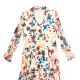 印花荷葉洋裝,Alice+Olivia,NT19,900。