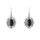GEORG JENSEN_2018年度紀念純銀黑瑪瑙耳環