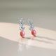 MIKIMOTO 頂級珠寶孔克真珠鑽石耳環,3,450,000元