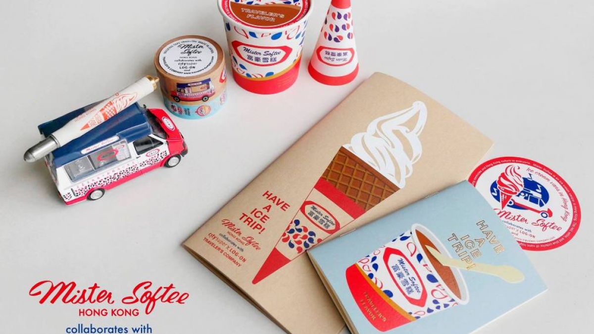文具控暴動了 香港一上市就搶空 Traveler's Notebook X LOG-ON 富豪雪糕車文具系列限量抵台