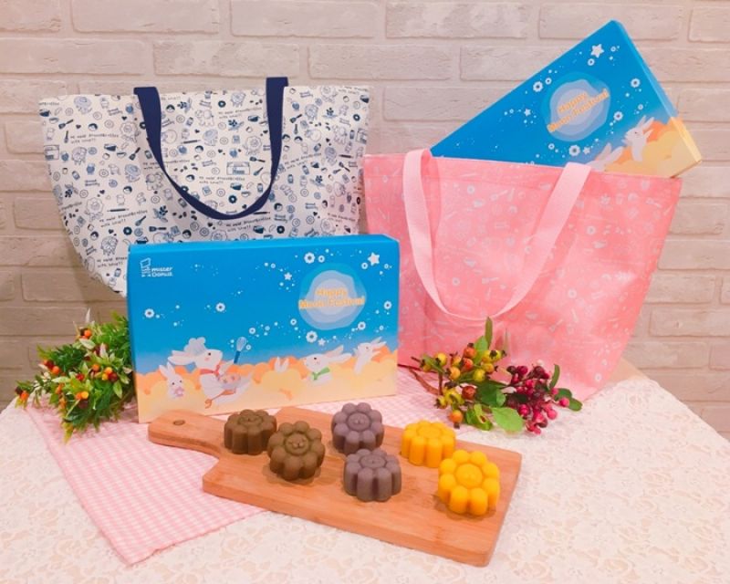 Mister Donut 「波堤獅樂中秋」禮盒,NT550