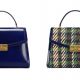 JULIETTE藍色手提包($25,900)及格子花呢手提包($26,900)
