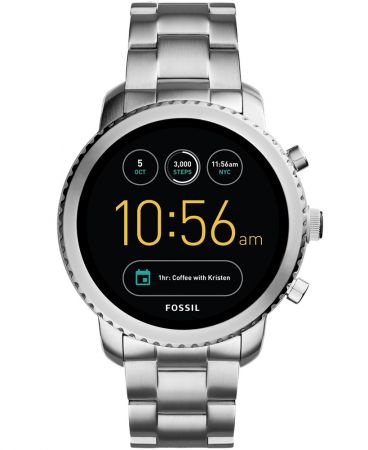 Q Explorist觸控式螢幕智慧型腕錶 不鏽鋼錶帶 NT11,300(FTW4000)
