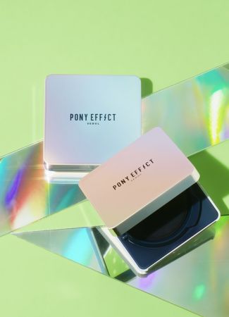 PONY EFFECT神防護氣墊粉餅主視覺