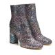 混色亮粉高跟短靴,M Missoni,NT20,800。