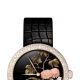 Mademoiselle Privè 腕錶,寶石雕刻及微型金雕工藝面盤,Chanel。