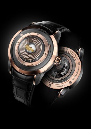 Christophe Claret Aventicum玫瑰金腕錶,建議售價NT1,850,000。
