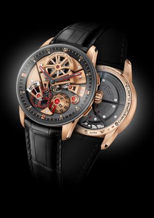 Christophe Claret Maestro玫瑰金腕錶,建議售價NT2,880,000。