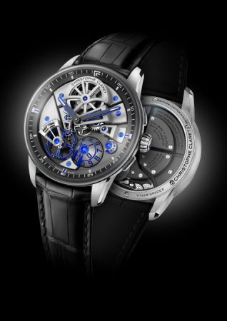 Christophe Claret Maestro鈦金屬腕錶,建議售價NT2,480,000。