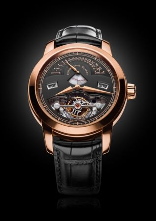 Christophe Claret Rialto 萬年曆時間等式 玫瑰金腕錶,建議售價NT9,900,000。