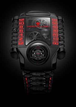 Christophe Claret X-Trem-1 StingHD限量版腕錶,建議售價NT9,900,000。