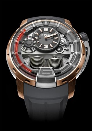 HYT H1 Red 2 液壓顯示腕錶,建議售價NT2,460,000。