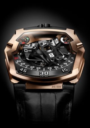 URWERK UR-210 RG,建議售價NT5,380,000。