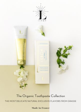 LEBON香氛牙膏-自然純淨的白(摩洛哥甜薄荷、綠茶)75ml,NT760