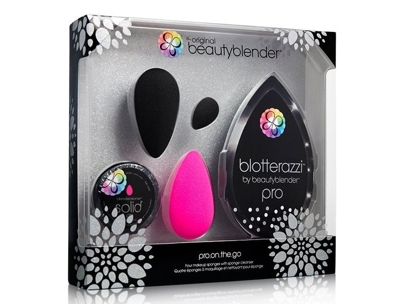 beautyblender Pro On The Go!專業晶鑽黑限量禮盒,NT1790