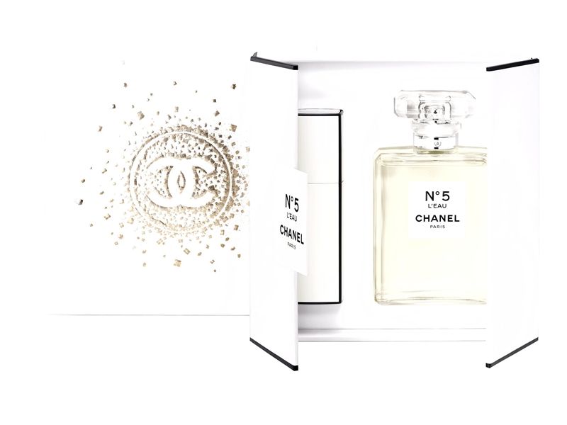 香奈兒N°5 L'EAU 清新晨露淡香水限量禮盒100+20ml,NT7,760