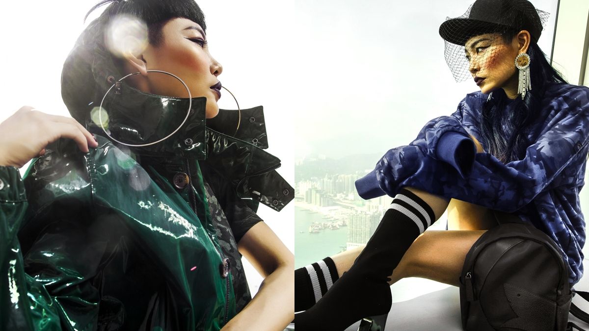 高段混搭的超魅力!潮流天后 Judy Chou 的 sporty chic 潮拍示範