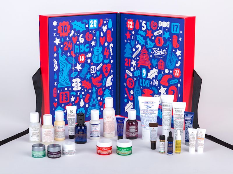 Kiehl’s契爾氏2017 聖誕限量版倒數月曆,NT2,800