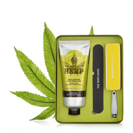 THE BODY SHOP果香護手美甲精選禮盒(大麻籽護手霜 30ml + 指甲磨棒)NT480