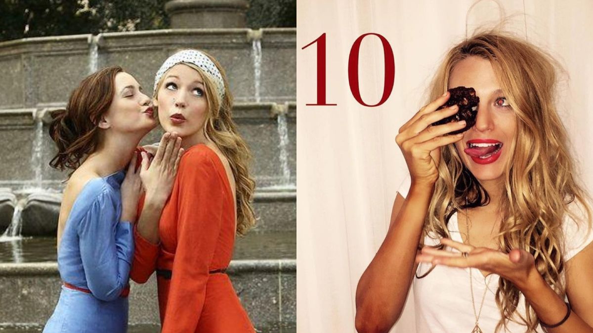 除了戲裡造型,戲外穿搭更時髦有型的「花邊教主」Blake Lively!