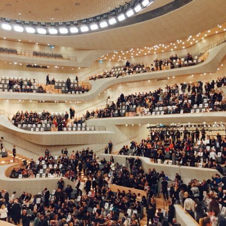 Elbphilharmonie場內