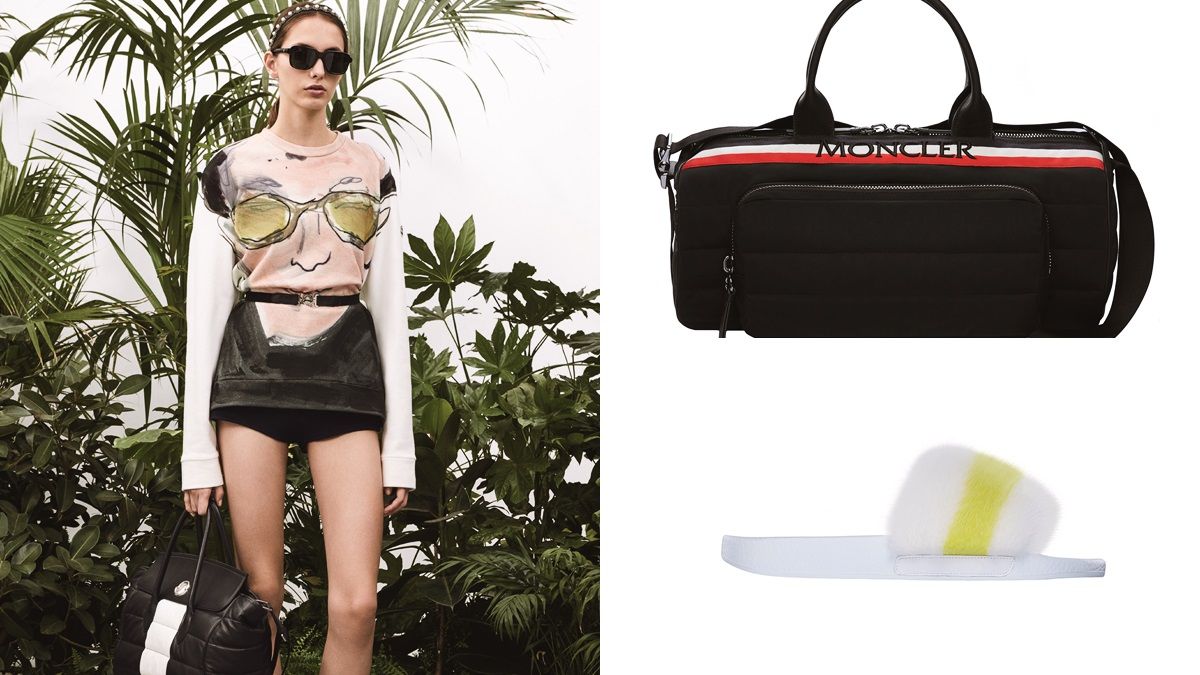 童趣塗鴉風、賽車風…MONCLER 2018春夏以法國三色條紋展現經典運動街頭系列