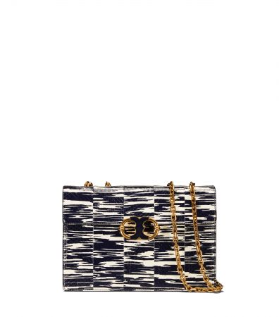 獨賣商品Tory Burch Gemini Link蛇皮壓紋鏈帶包台幣28,900元