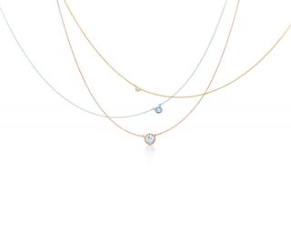 Tiffany Diamonds by the Yard 鑽石項鍊,參考價格 - 鑽石主石0.05克拉起,NT$22,000起