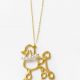 TASAKI pretty in pearls 珍珠黃金項鍊 (Daisy貴賓狗),NT34,400。