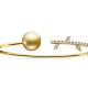 TASAKI kugel 南洋珍珠鑽石黃金手環,NT151,000。