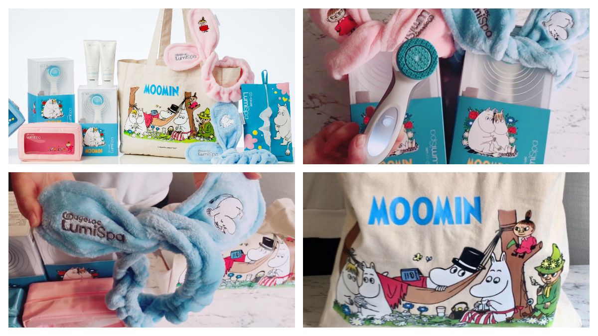 台灣獨賣!LumiSpa跨界嚕嚕米Moomin家族 推出限量套組!完全被療癒到呀~