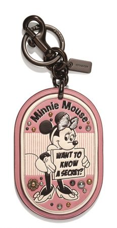 Minnie Mouse Secret Patch Bag Charm TWD 4,900