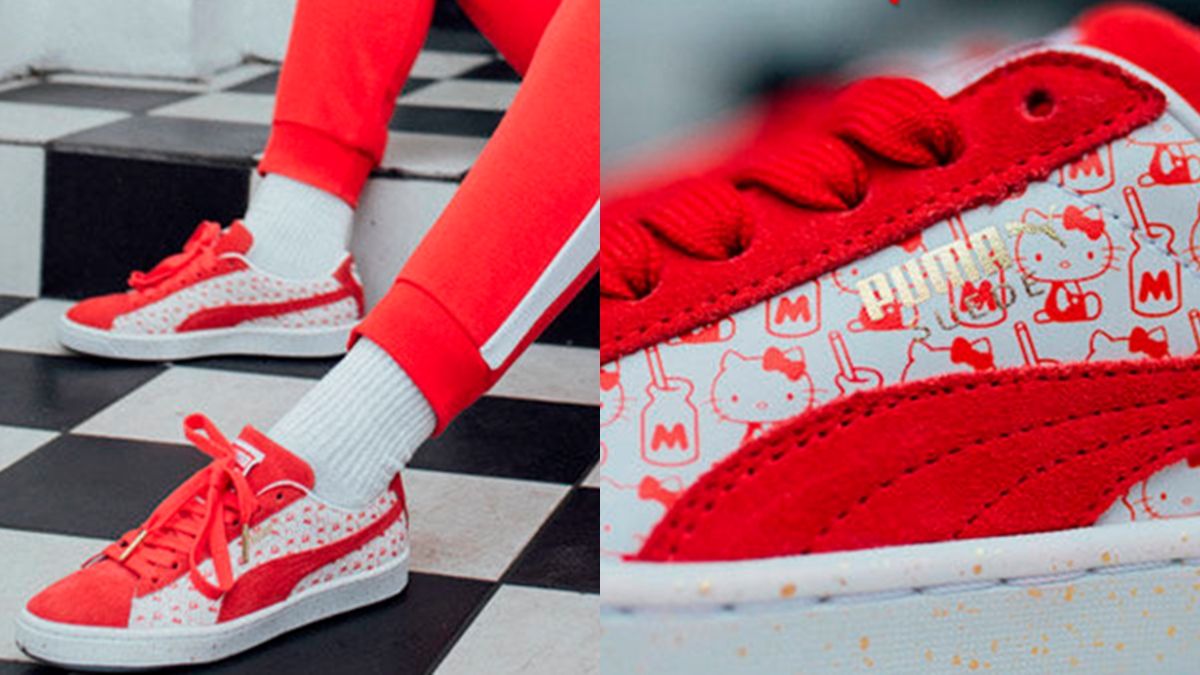 凱蒂貓迷不容錯過!PUMA SUEDE迎接50周年,攜手HELLO KITTY推出聯名系列