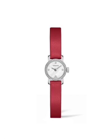 Longines 浪琴錶迷你系列,鑲鑽珠寶錶 (L2.303.0.87.3),建議售價NT46,700。