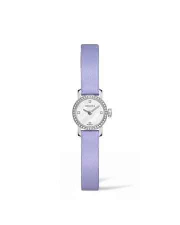 Longines 浪琴錶迷你系列,鑲鑽珠寶錶 (L2.303.0.87.5),建議售價NT46,700。