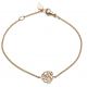 PIAGETPiaget Rose 系列蕾絲玫瑰手鍊18K玫瑰金鑲嵌單顆圓形美鑽(約0.01克拉)G36U4118台幣參考價格 29,000元