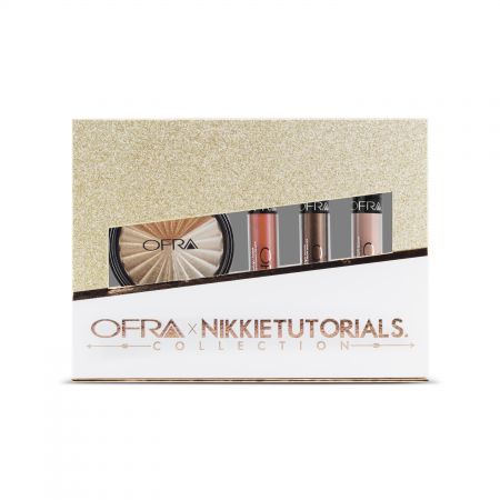 OFRA x NikkiTutorials迷人魅力聯名系列 #702 (魅惑液態唇膏Spell#94、Coven#96+Nude Potion#95+激光打亮盤Ever Glow#17),NT1,990