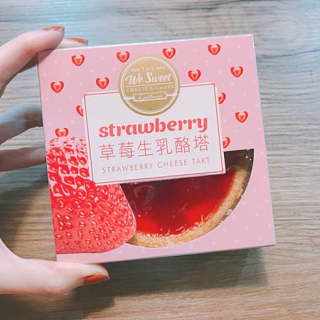 草莓生乳酪塔