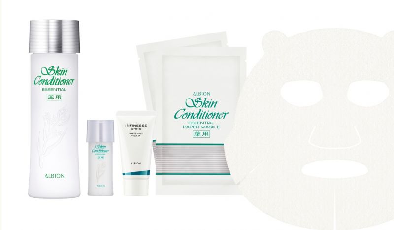 ALBION【健康透亮組】NT.3,200健康化妝水N330ml+賦白彈力滲透乳IA30g+健康化妝水N27ml+健康面膜E*2< 價值:NT.4,182 >