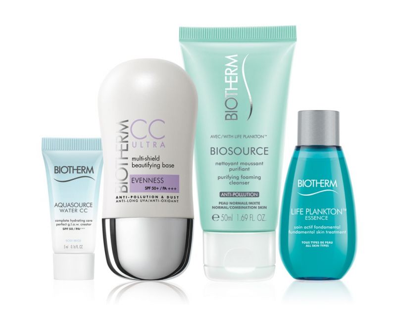 BIOTHERM 碧兒泉 超防護亮白CC霜組
