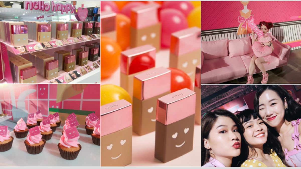 以快樂為命名的「笑臉粉底液」!benefit最新Hello Happy柔焦防曬粉底液,使用後的美肌模式,讓人一整天都好心情~